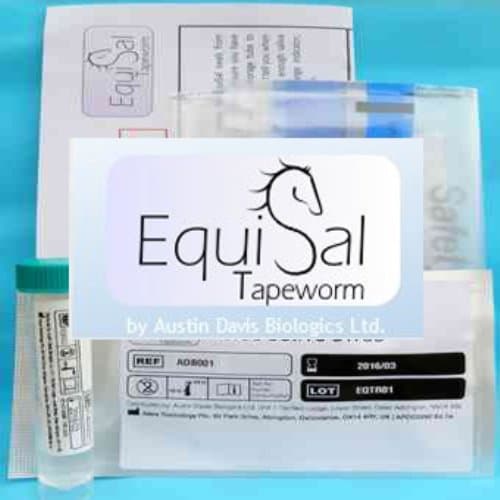 EquiSal - Horse Tapeworm ELISA Test Postal Testing Kit