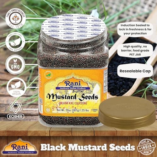 Rani Black Mustard Seeds