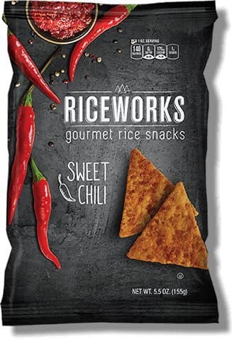 Riceworks, Sweet Chili Gormet Rice Snacks