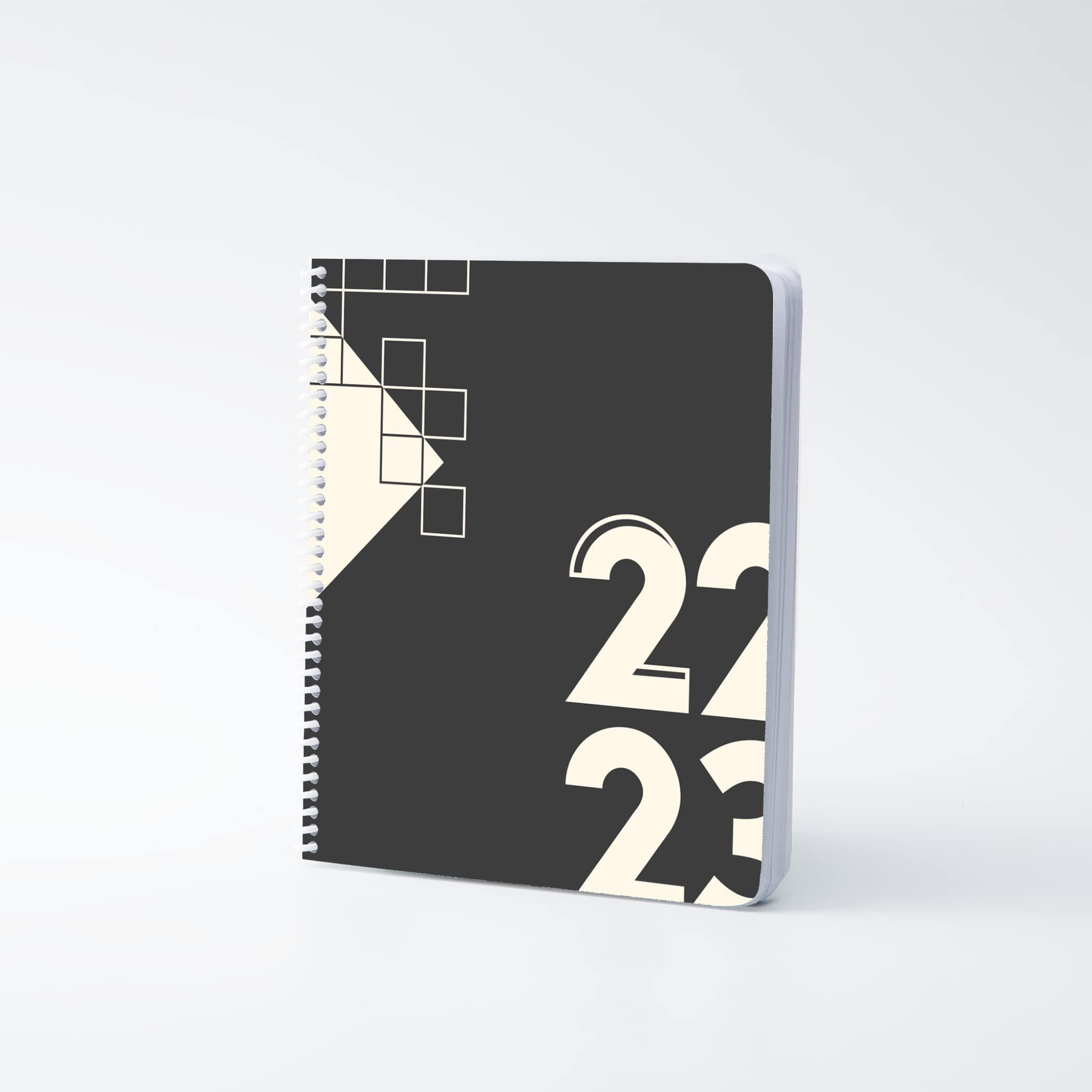 The Class Tracker Ultimate College Student Planner 2022-2023 - Daily, Monthly, and Weekly Planner for Students - Get Organized and Plan Ahead This School Year - Black with Cream