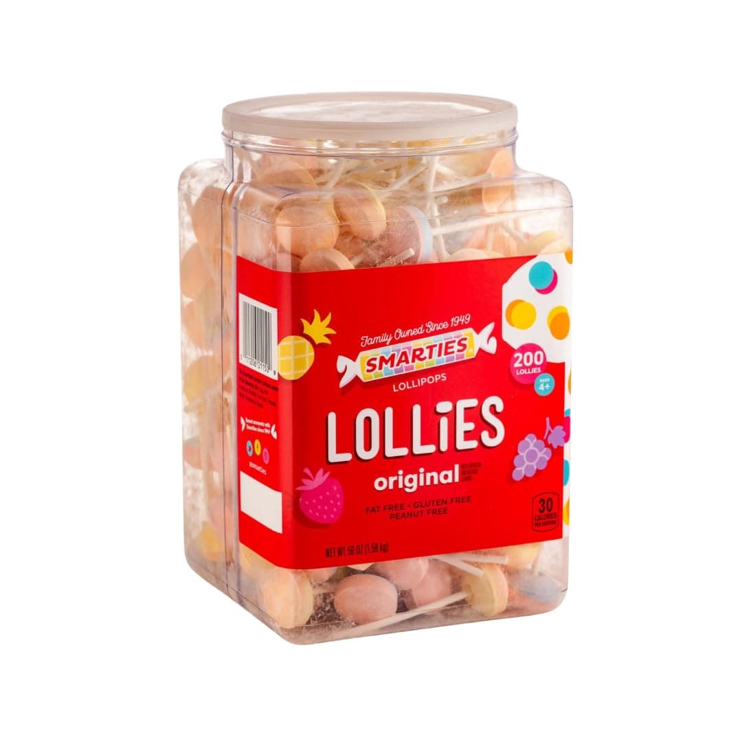 Smarties Double Lollies, 56 Ounce, 200 Count
