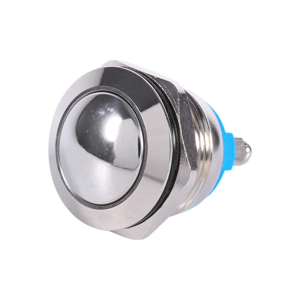 19mm 12V Car Push Button Switch, Round 12V Waterproof Car Push Button Toggle Momentary Switch car switch