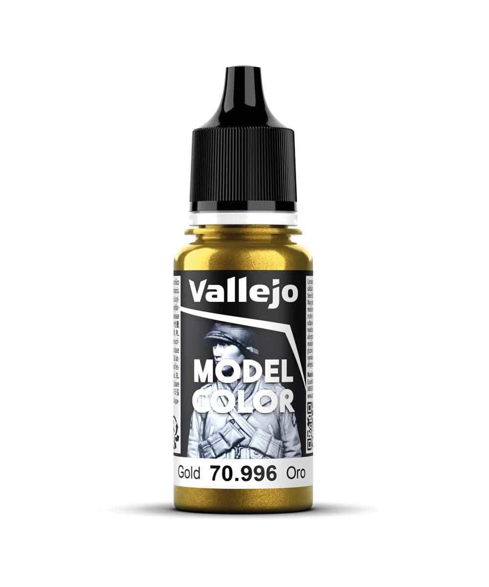 Vallejo Gold Model Color Paint, 17ml