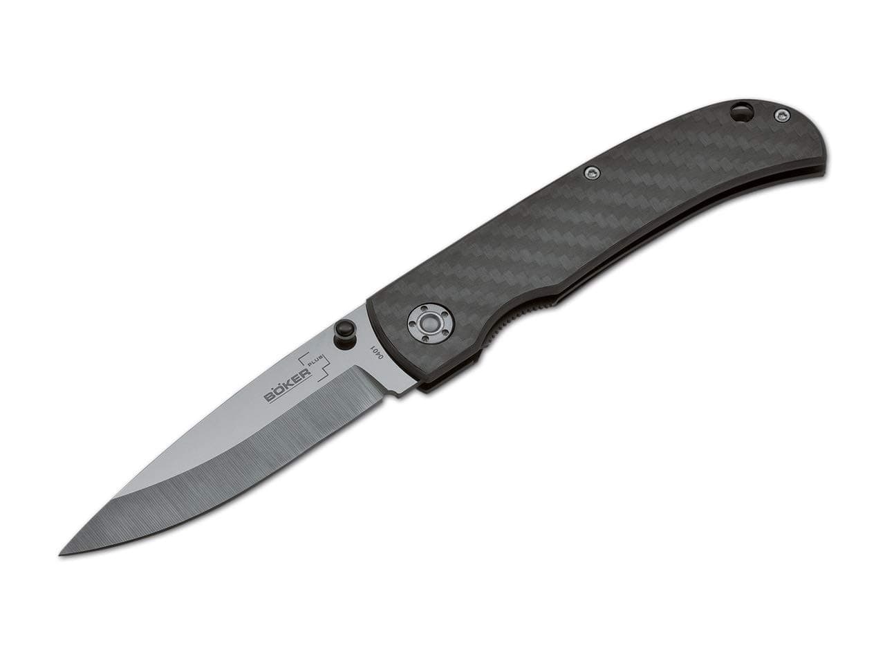 Boker Plus Anti-MC Folding Knife with 3-1/4 in. Straight Edge Blade