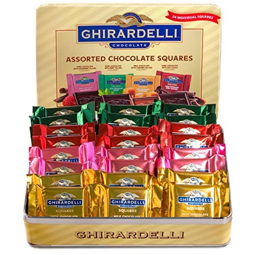 Ghirardelli Assorted Chocolate Squares Gift Tin