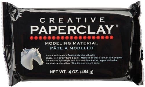 Creative Paperclay White -Creative Paperclay 4, Acrylic, Multicolour by Creative Paperclay