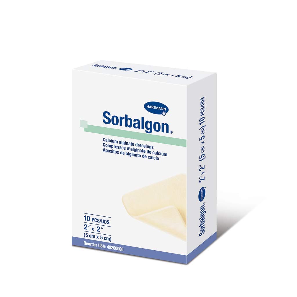 Sorbalgon Calcium Alginate Dressing 2" x 2"