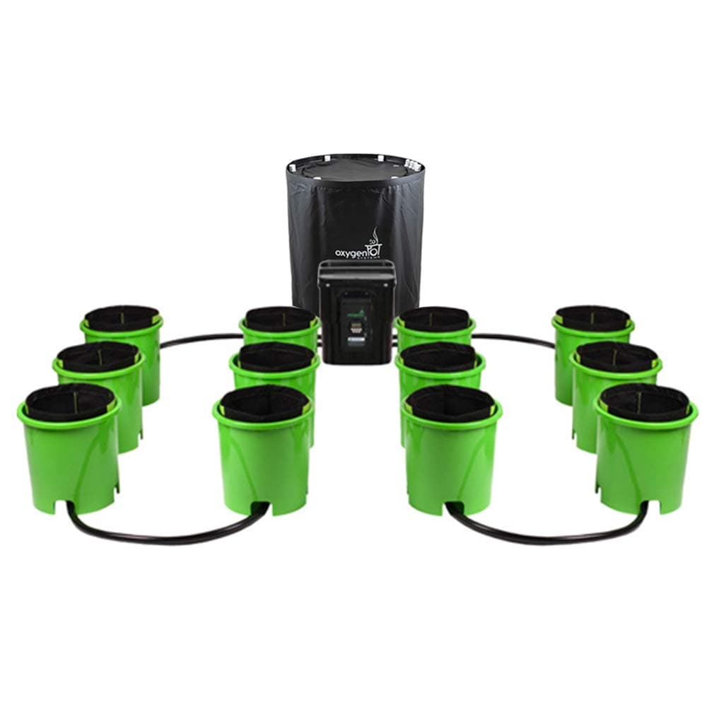 12 Site DIGITAL XL Super-Flow Hydroponic Grow System NIB
