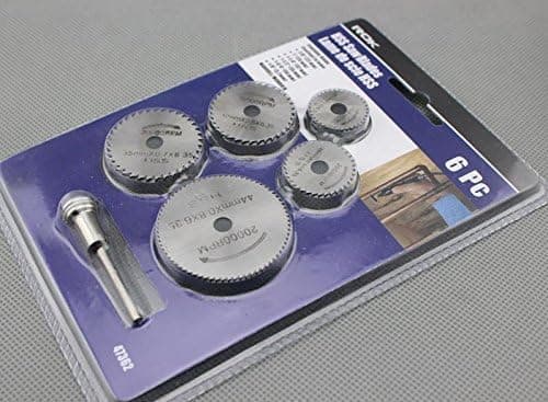Tools-4-All New 2016 Rushed Tools Accessories Mini Drill Proxxon 6Pc Hss Mini Circular Saw Blades Cutting Disc Accessories