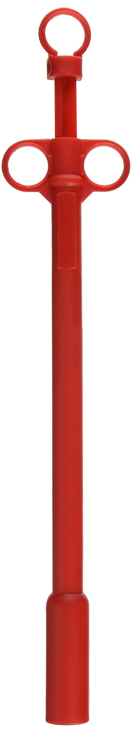 Large Cow Plastic Red Balling Gun Red Large