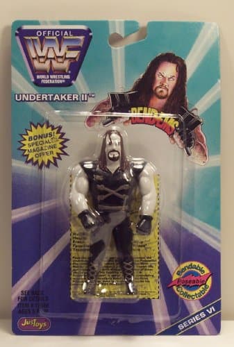 WWF Bend-Ems Series IV Undertaker II Bendable Figure