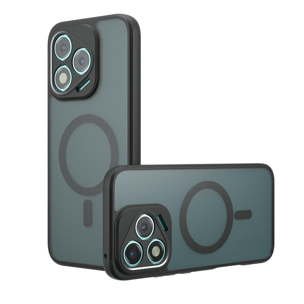 Compatible with Honor 400 Lite Case Cover,Compatible with MagSafe,Compatible with Honor 400 Lite ABR-NX1 ABR-N31C1 Built-in Magnetic Anti-Shock Cell Phone Case Black