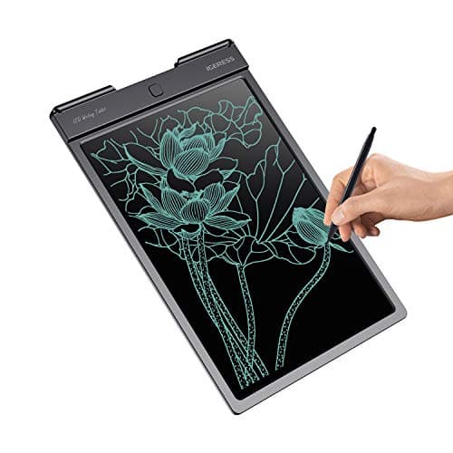IGERESS 13-inch LCD Writing Tablet Electronic Writing Board with Thicker Handwriting Line More Brighter and Large Size Type …