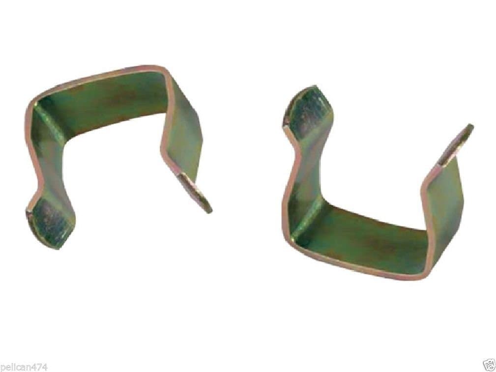 CLIPS (PAIR) FOR DIVAN BED BASE FOR JOINING DIVAN BASES TOGETHER. (METAL)