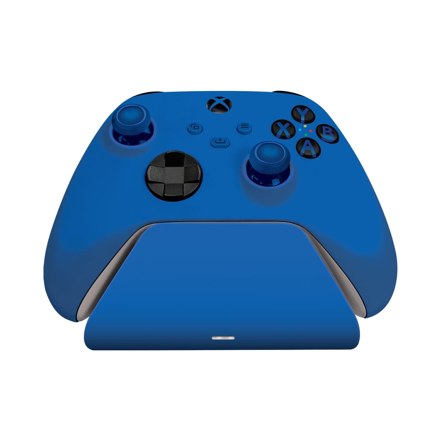 Razer Universal Quick Charging Stand for Xbox Series X|S: Magnetic Secure Charging - Perfectly Matches Xbox Wireless Controllers - USB Powered - Shock Blue (Controller Sold Separately)