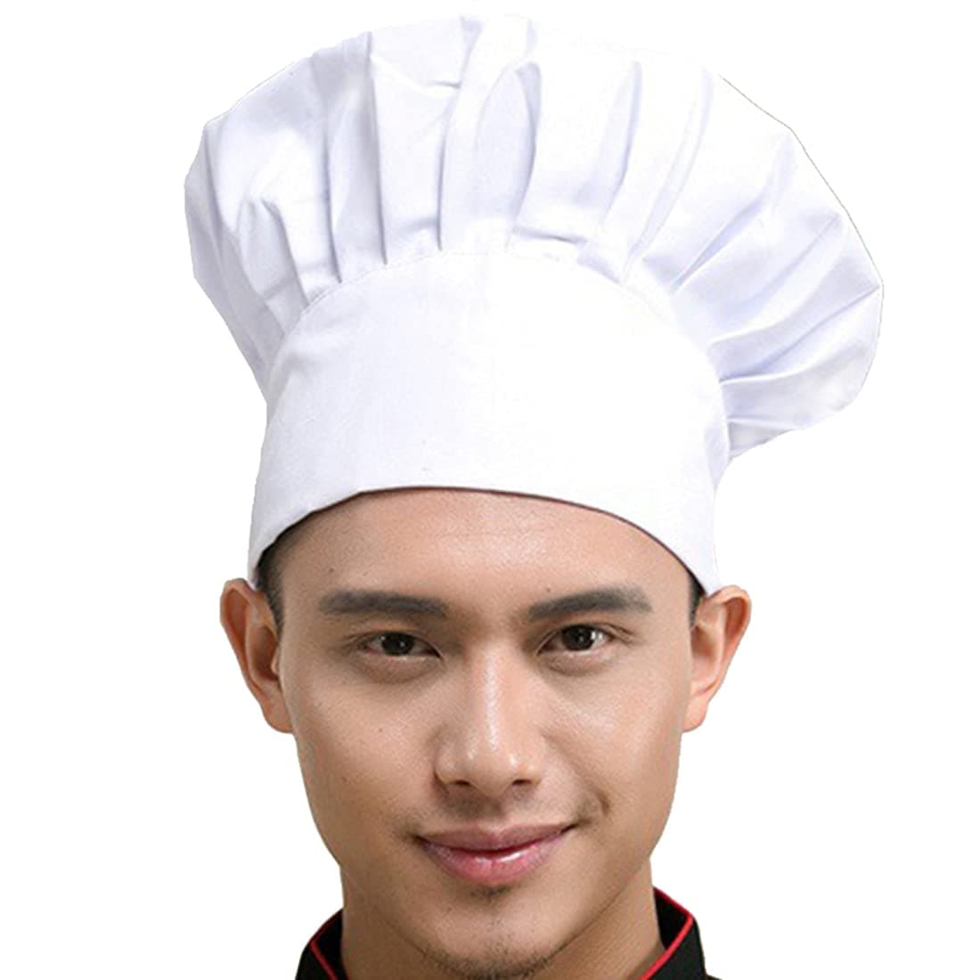 Chef Hat Adult Adjustable Elastic Baker Kitchen Cooking Chef Cap