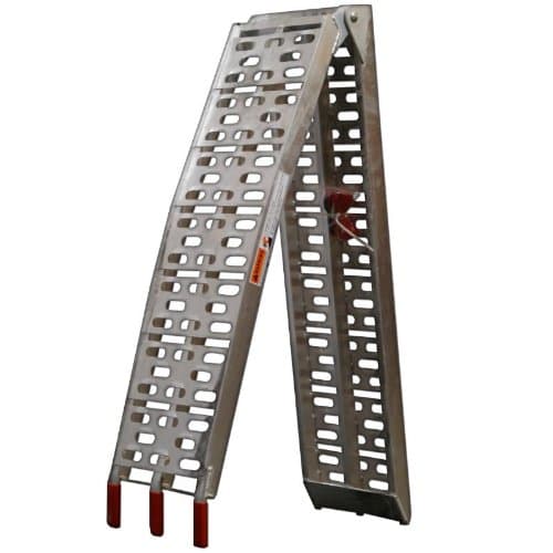 Folding Aluminium Ramp Quad Motorcycle Mower