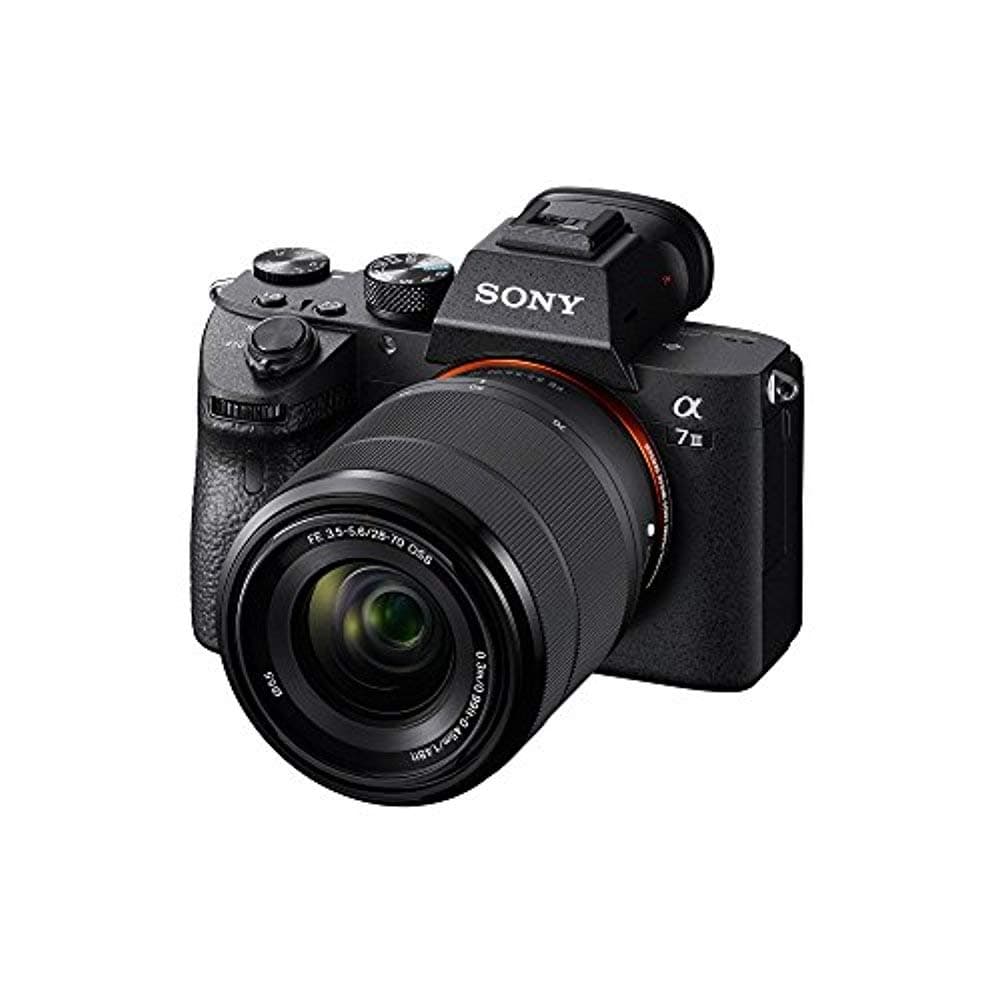 Sony Alpha A7 III Mirrorless Digital Camera [with 28-70mm Lens] International Version - Black