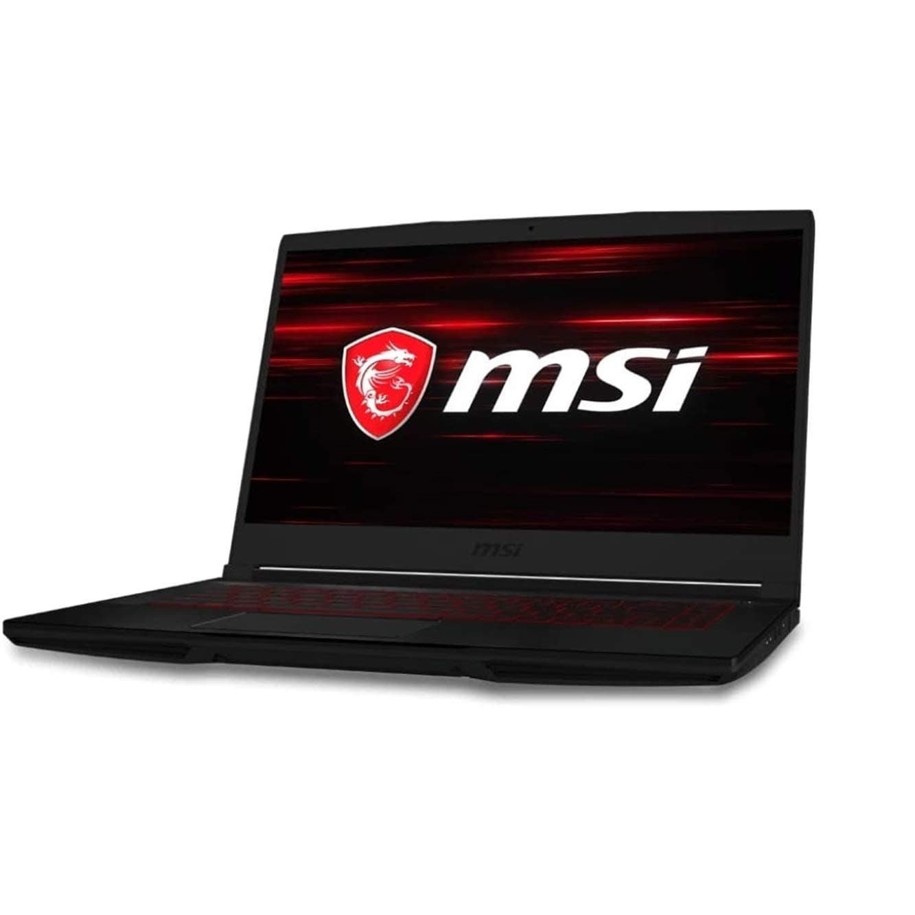 MSI Computer GF63, NVIDIA GeForce GTX 1650 Graphics, 15.6" 8GB 256GB Intel Core i5-10300H X4 2.5GHz Win10, Black