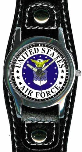 Air Force Watch with Leather Strap