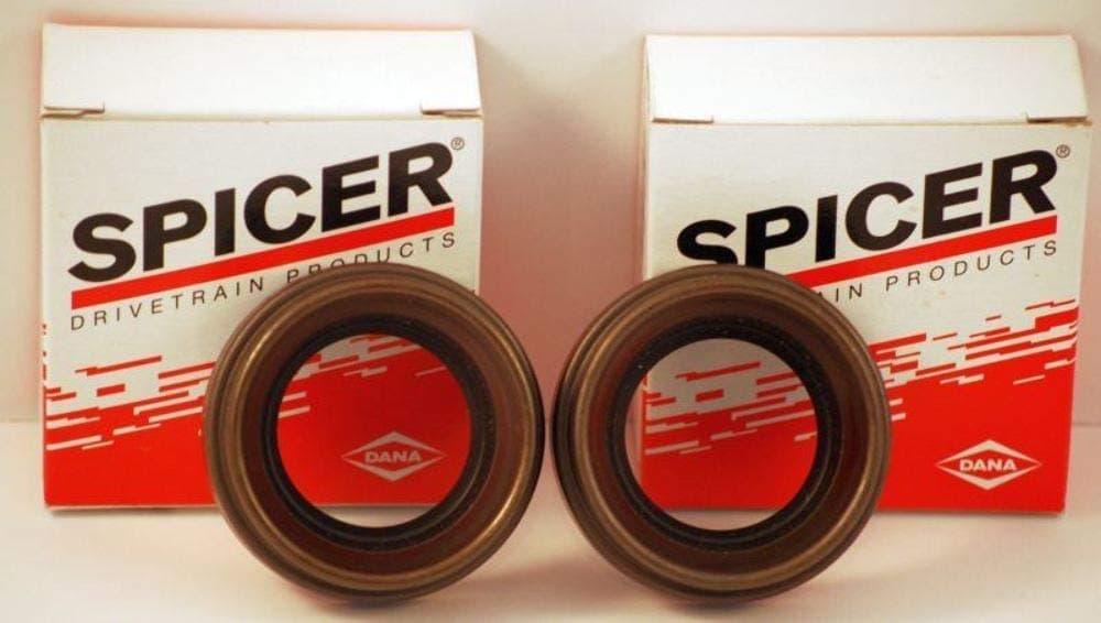 Two Spicer Front Inner Axle Seals for 03-16 Jeep TJ/JK Wrangler Rubicon Dana 44