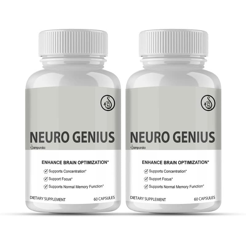 Neuro Genius Advanced Cognitive Support Supplement to uplock Brain Potential