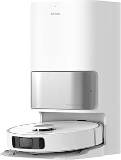 DREAME L10S Ultra Robot Vacuum, 60 Days Self-Emptying Robot Vacuum and Mop Combo, 5300 Pa Suction with Liftable Mop, Auto Drying, Auto Water Filling and Solution, Robotic Vacuum Cleaner for Carpet