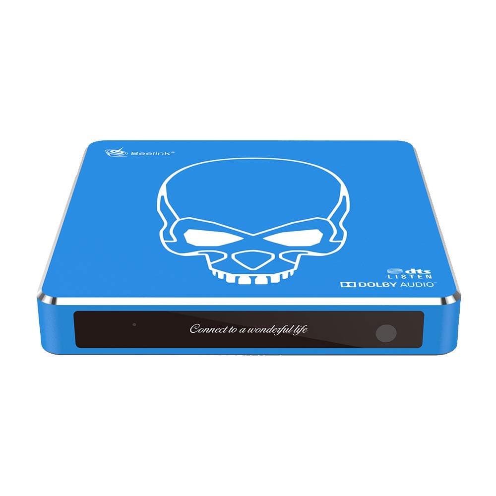 DroiX GT King Pro AMLogic S922X-H Android 9 Pie Powered 4K Ultra HD HTPC Android PC ; 4GB RAM, 64GB Storage, Dual-Band Wi-Fi, 1GB/s ETH, SPDIF w/ G10 Air-Mouse [GT-KING-PRO]