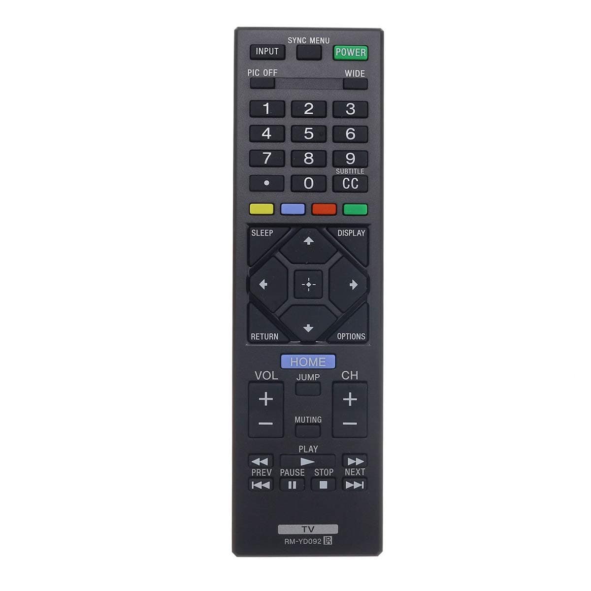 Neuronmart Universal Remote Control For All Sony Tv For All Lcd Led&Bravia Tvs Remote,Black