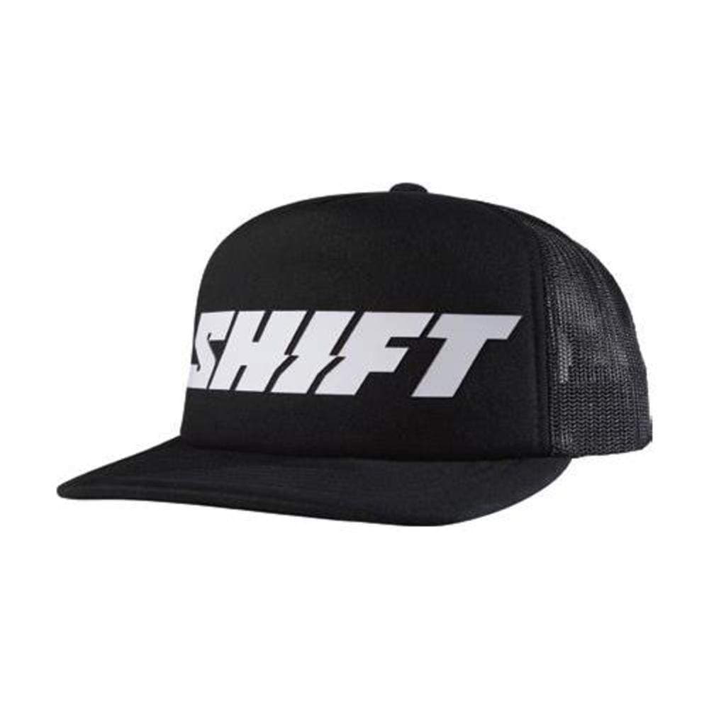 Shift Racing Mens Corpo Trucker Adjustable Hat One Size Black