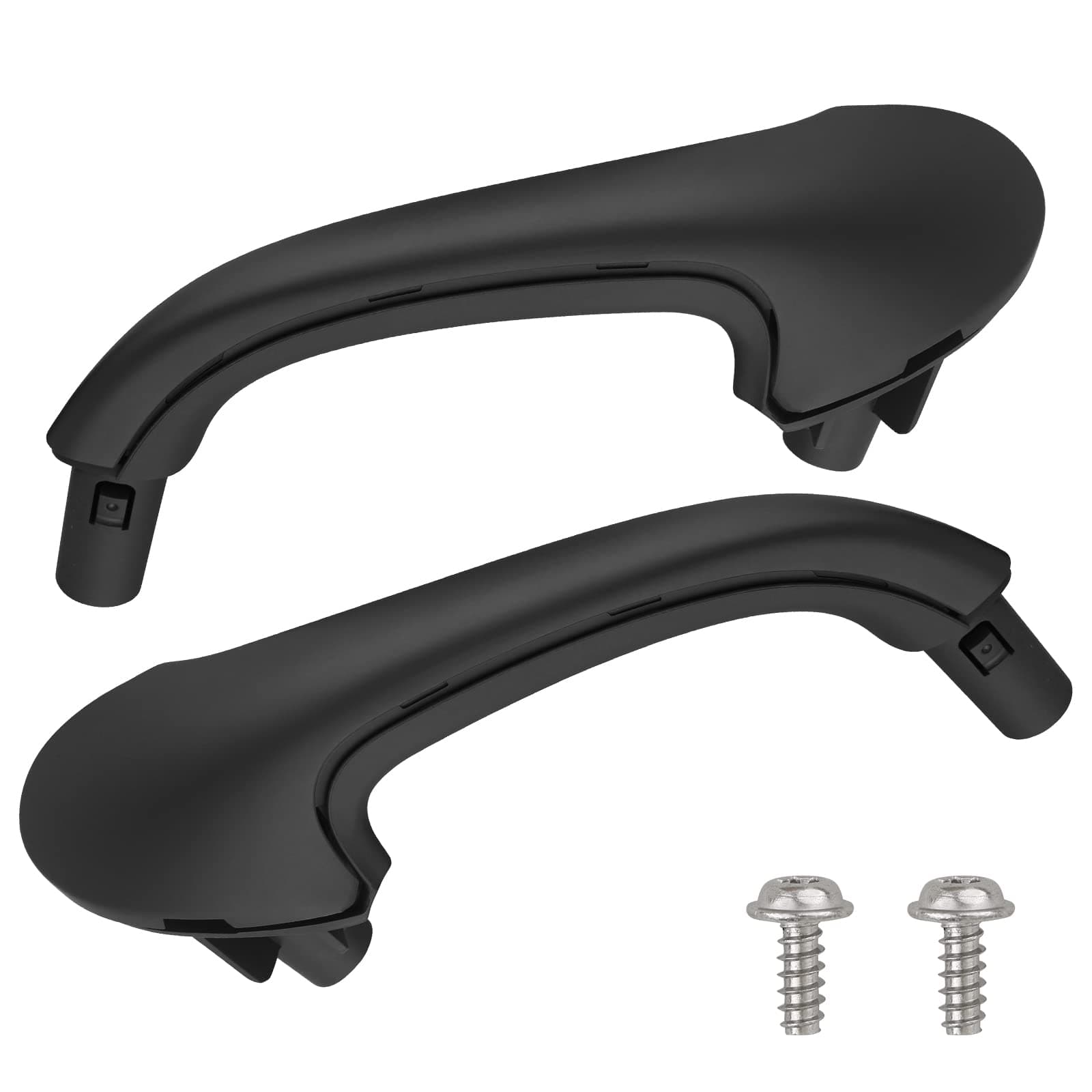 APPERFiT Interior Door Pull Handle (Black) for Front Door Panel Driver & Passenger Side Compatible with Mercedes-Benz C-Class W203 C230 C240 C280 C320 C350 C32 AMG C55 AMG