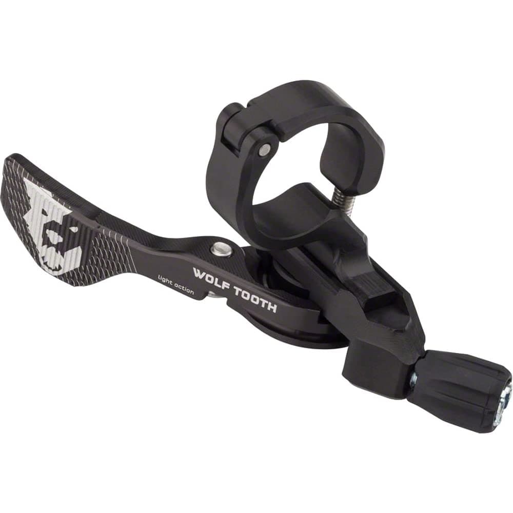 Wolf Tooth | ReMote Dropper Post Lever | Ergonomic, Lightweight, Easy to Install | Durable, Low Profile, Machined Dropper Post Lever Bike Seatpost Dropper Lever