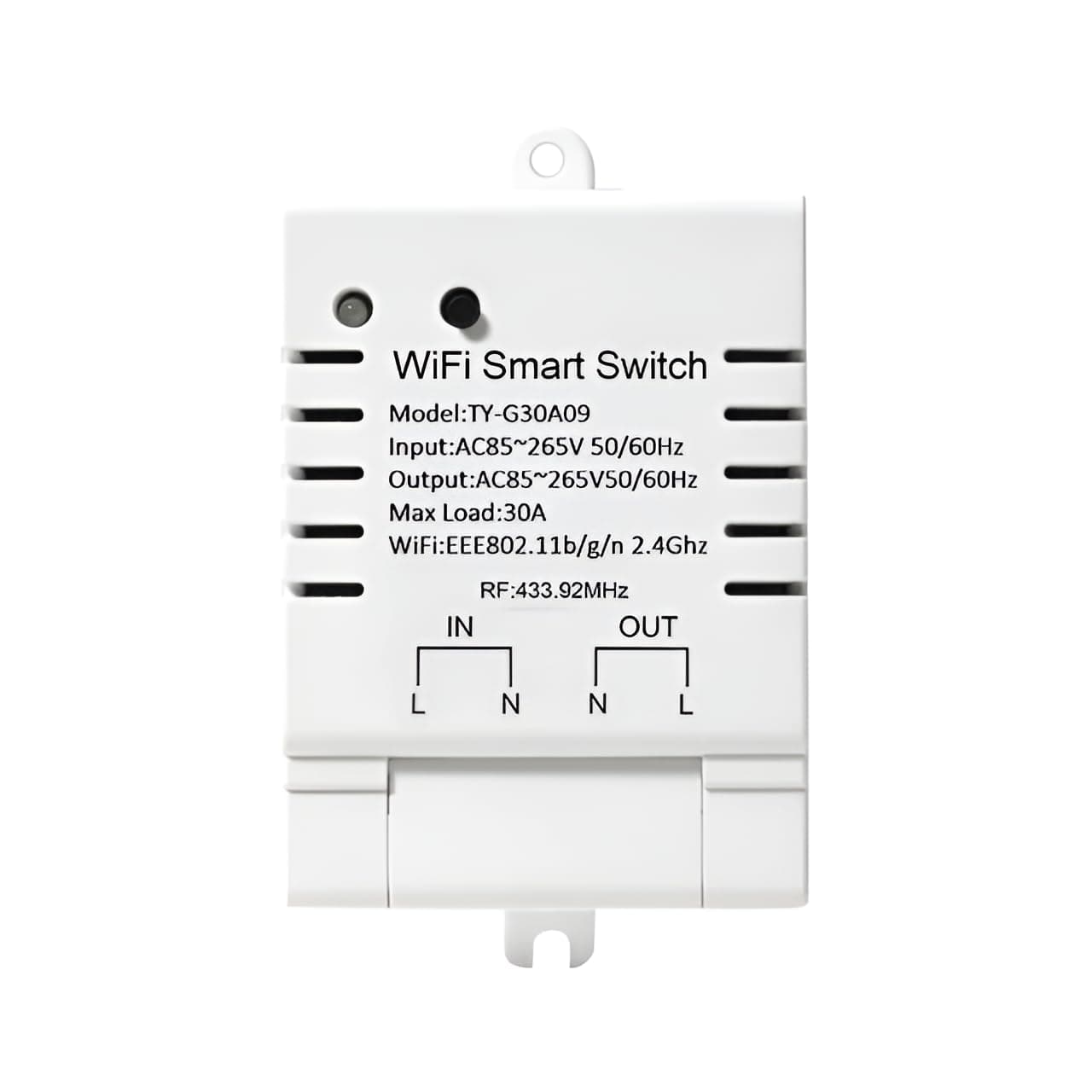 Okos Smart Wireless WiFi 30A Switch Work with Alexa, Home, IFTTT
