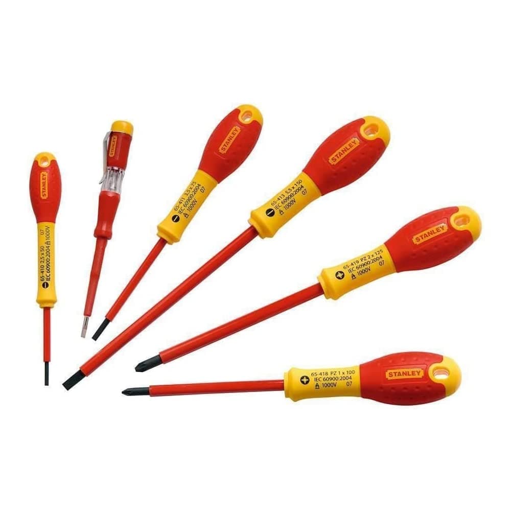 Stanley 0-65-441 Screwdriver-Set (6-piece), Multicolor