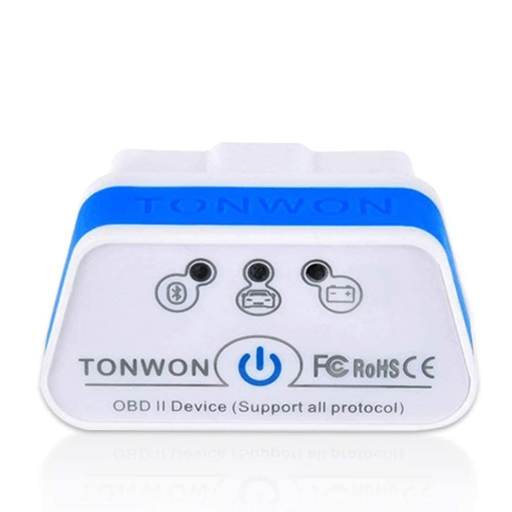 TONWON Bluetooth 4.0 (BLE) OBD2 Car Code Reader Scan Tool OBD Scanner for IOS And Android Device