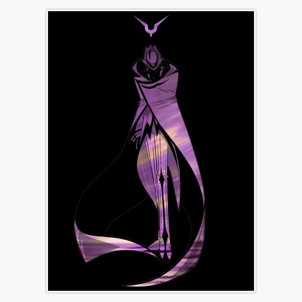 - Lelouch Lamperouge Zero - Code Geass Vinyl Sticker Laptop Decal Car Bumper Window Waterproof 6 Mil 5"