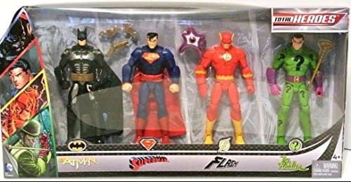 DC Total Heroes - Batman, Superman, Flash & The Riddler