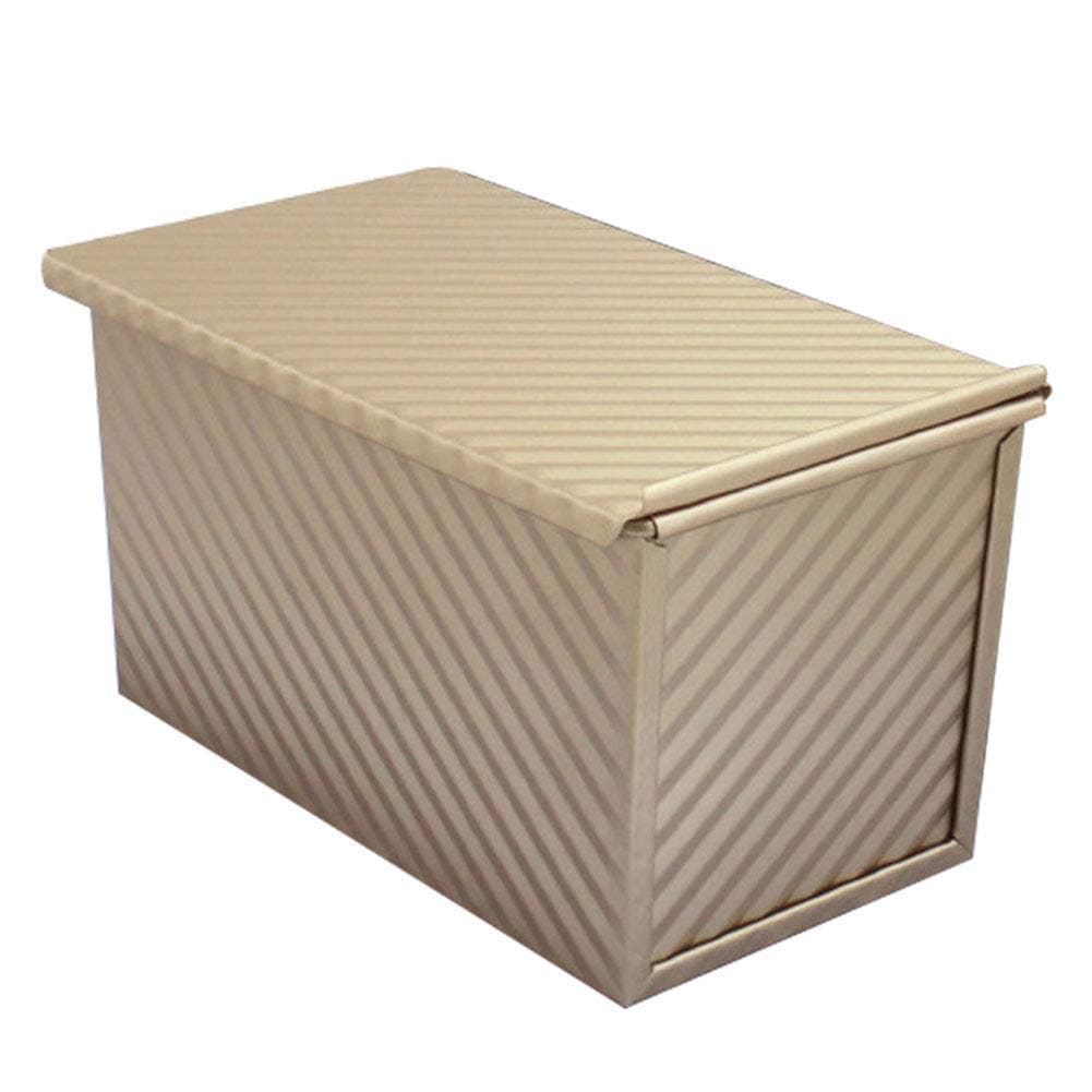 VROSE FLOSI Non-Stick Rectangular Bread Tin Carbon Steel Loaf Tin Bread Pan