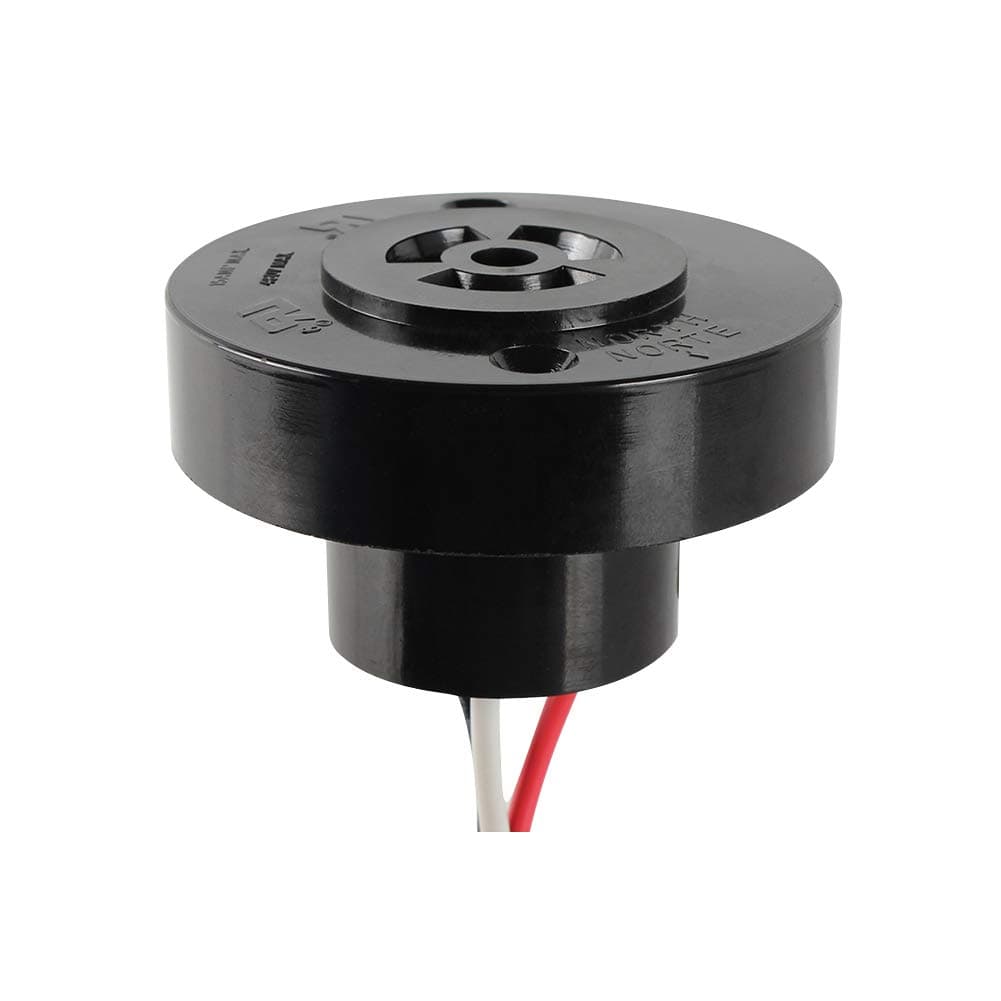 8 Pack Photocell Light Sensor,Locking Style Photo Sensor Receptacle,Photo Control Base Light Sensor Switch for Street Garden Outdoor Light