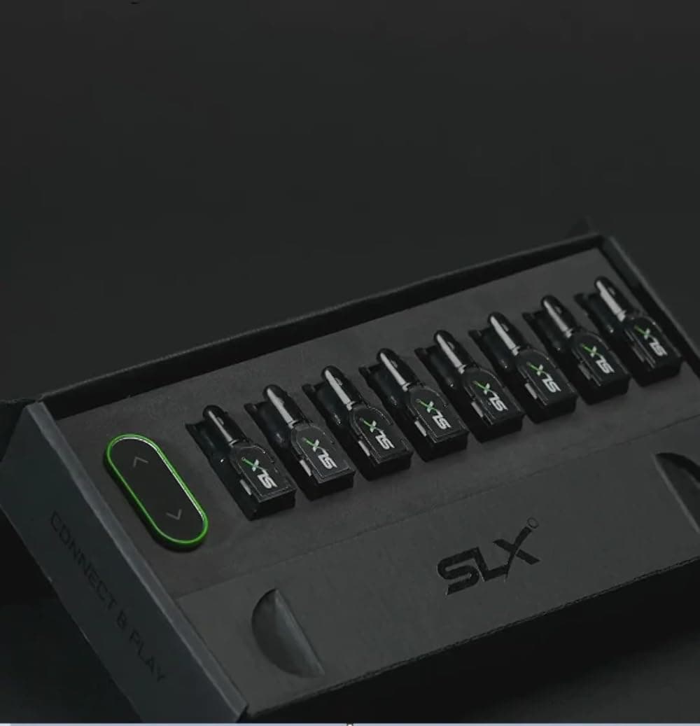 SwingLogicSLX MicroSim – Basic Pack (No SwingStick) - Formerly Tittle X - Home Golf Simulator 2022 E6 Connect Edition - Indoor Golf Game (Compatible with iOS and PC)