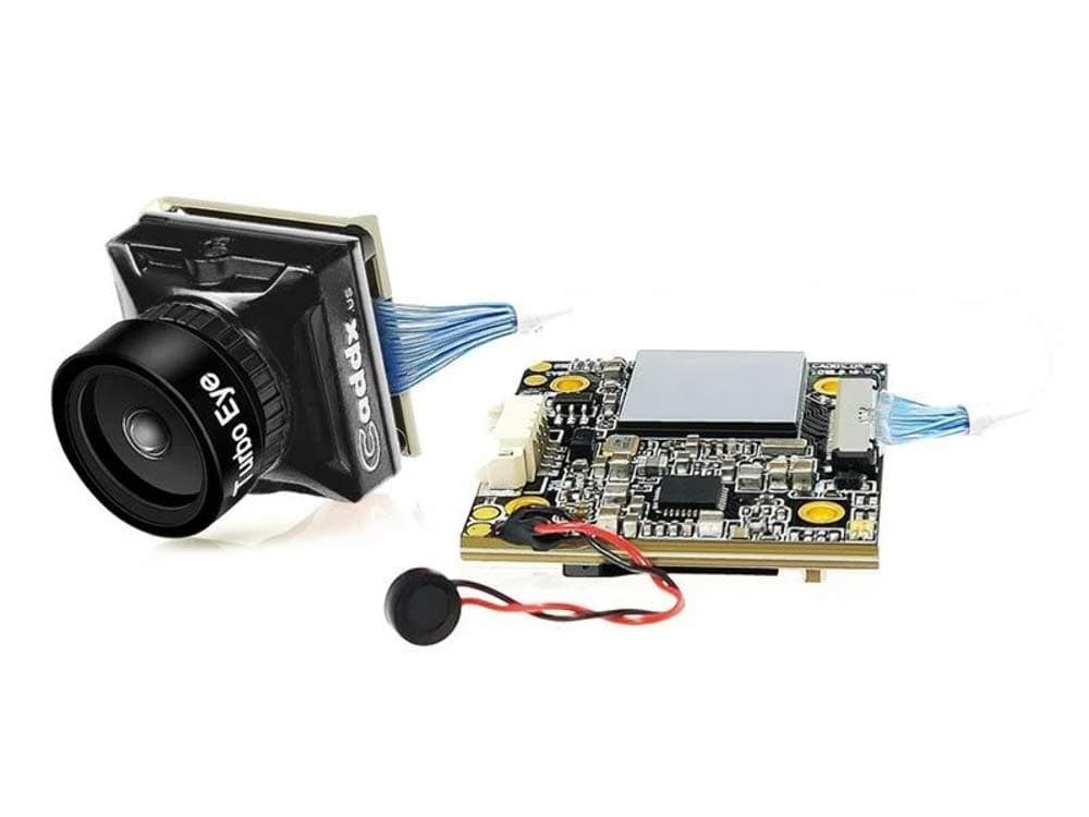 Caddx Turtle V2 1080p 60fps Mini HD FPV Camera w/ DVR - Black FPV Drone