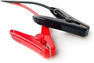 HALO Bolt Mini Jumper Cables | Spark Proof Clamps, Easy-to-Use Replacement Cables for All HALO Portable Jump Starters, Compact Size, Easily Fits In Emergency Kits with Other Car Accessories