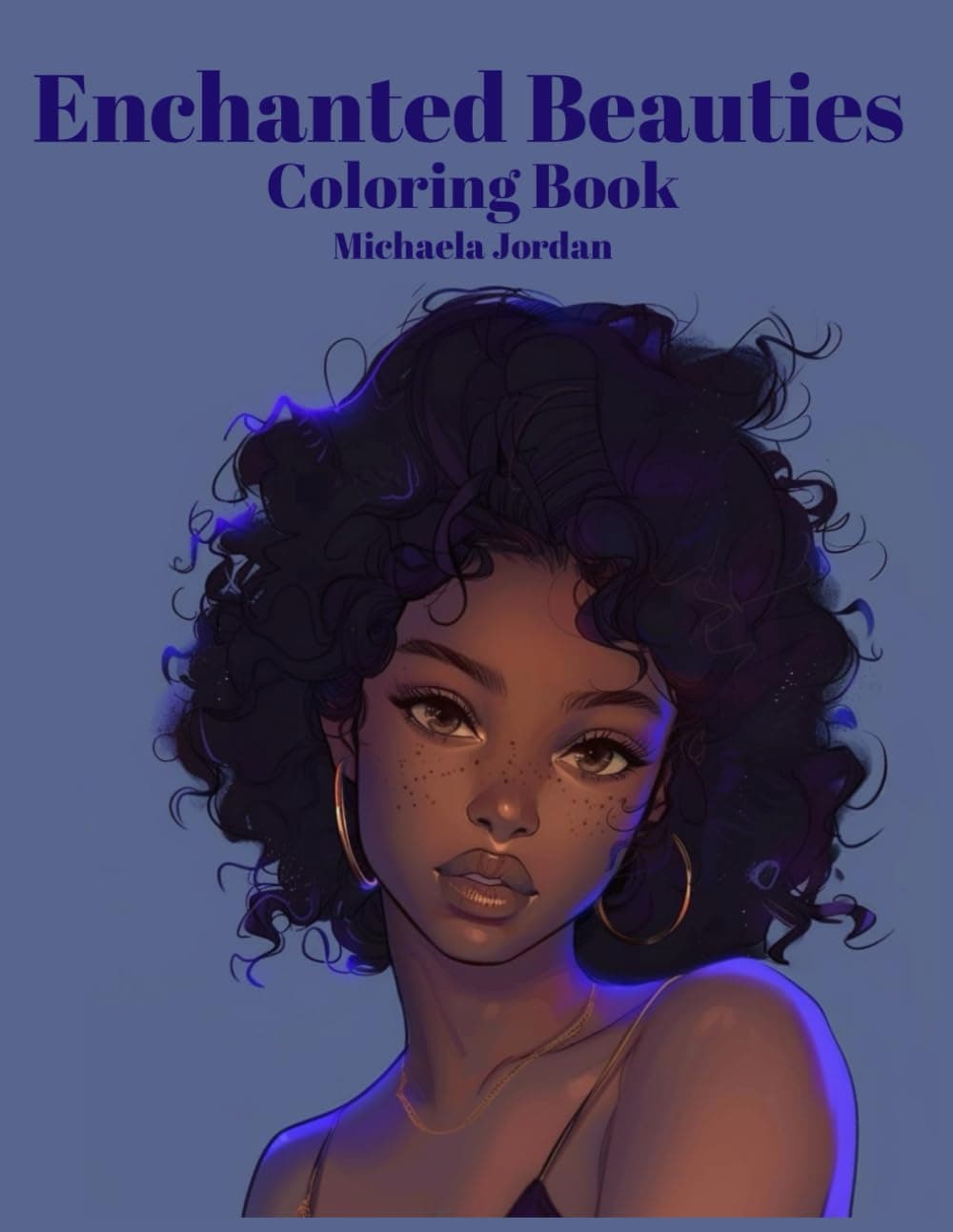 Enchanted Beauties: Coloring Book