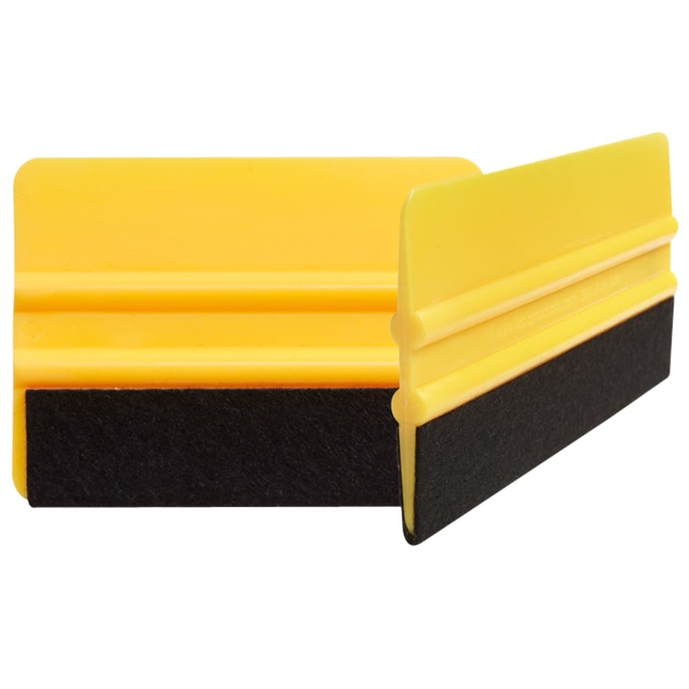 Felt Tipped Squeegee 2PACK. Automotive Squeegee for vyinal roll and Carbon Fiber Vinyl, fibra de carbono, vinal wrap for Cars, vvivid Vinyl. Apply xpel Paint Protection Film & Window Tint