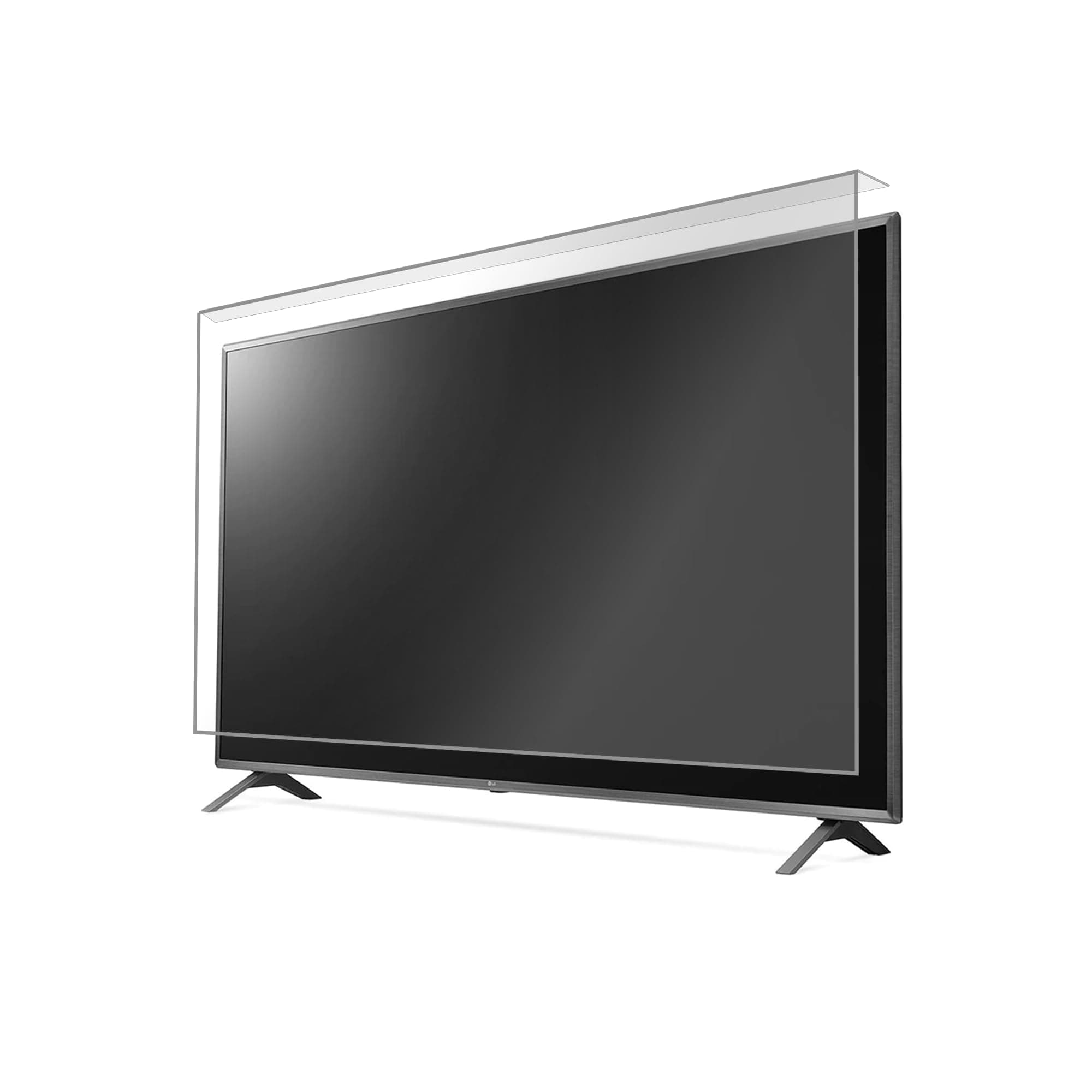 58" TV Screen Protector - Ultra Clear, Impact Resistant, Scratch and Liquid Protection (58 inch)
