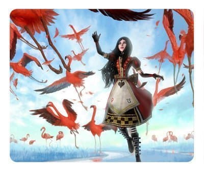 2012 Game Alice Madness Returns Rectangle mouse pad by atmyshop Your Best Choice