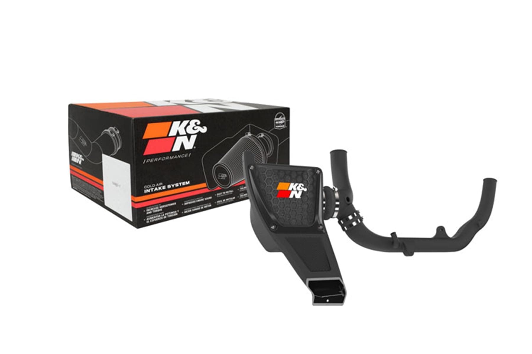 K&N Cold Air Intake Kit: High Performance, Increase Horsepower: Compatible with 2021 FORD Bronco, 63-2619