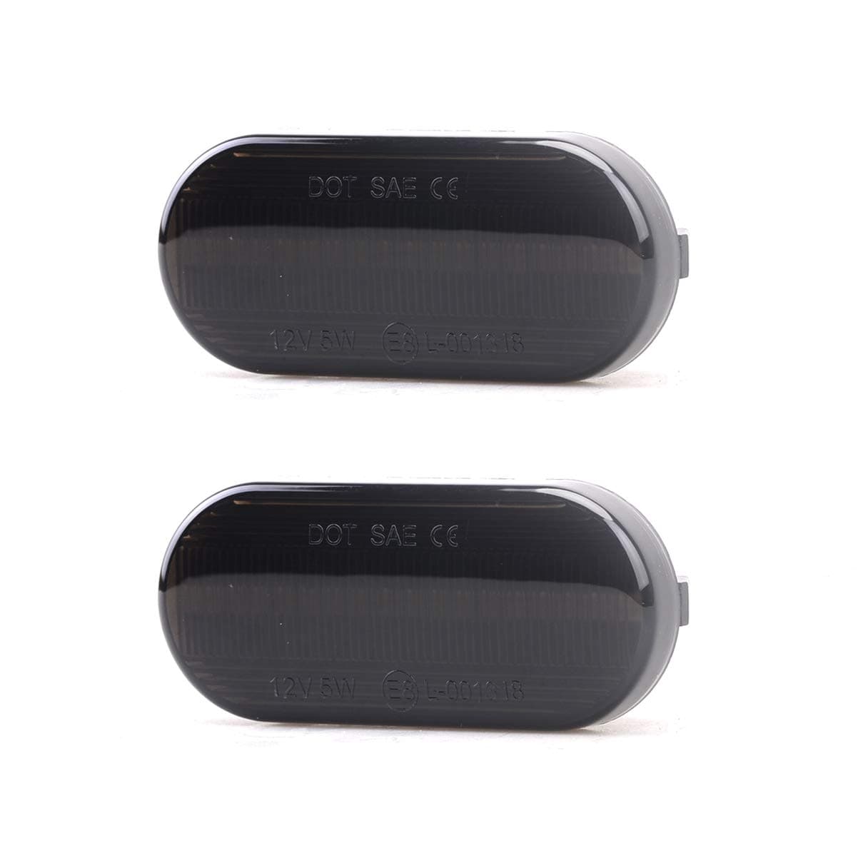 Mallofusa 2pcs Led Dynamic Side Marker Turn Signal Light Sequential Blinker Indicator Light for Volkswagen VW Bora Golf 3 4 Passat 3BG Polo SB6