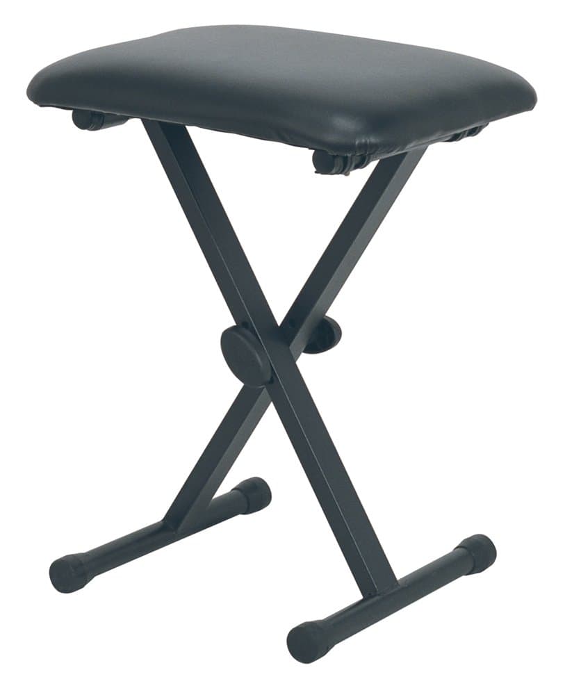 TGKS254 X-Braced Keyboard Throne, Black