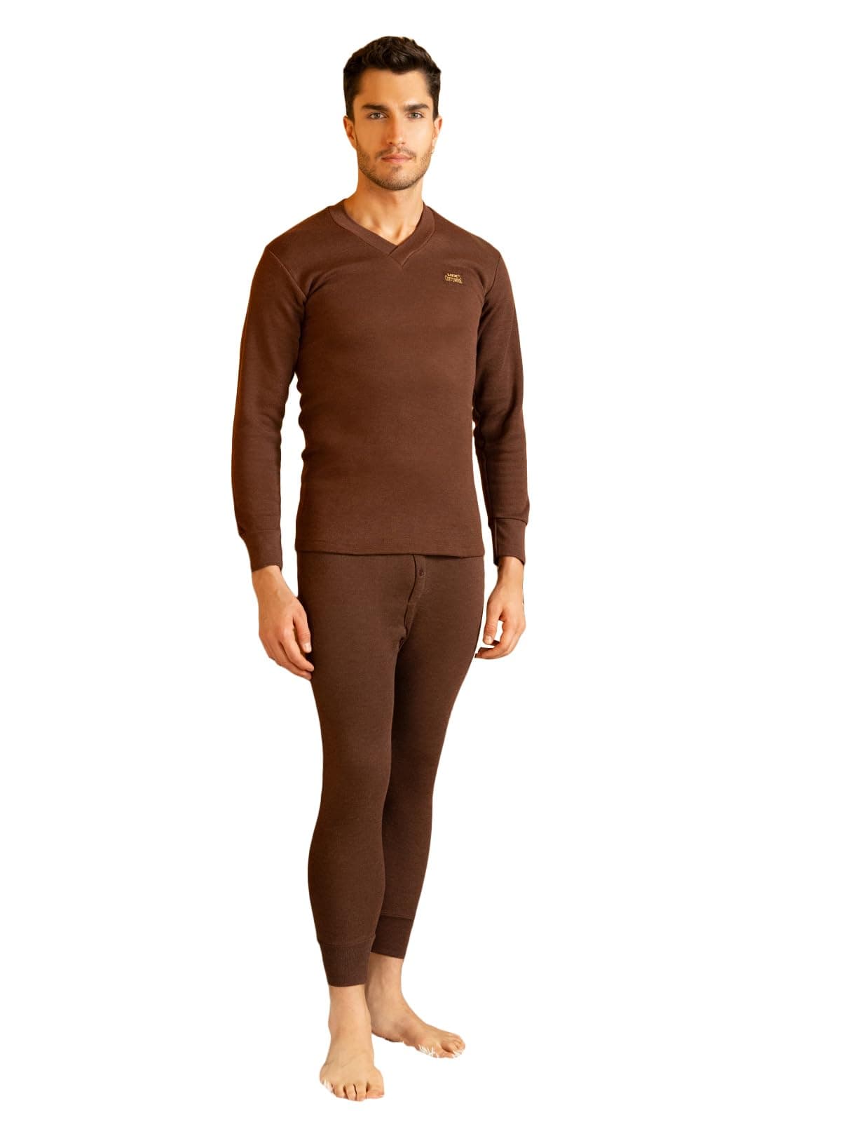 Lux Cottswool Men's Cotton Thermal Set
